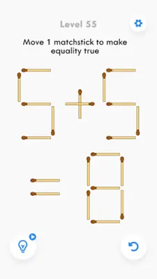 Matchstick puzzle android App screenshot 4